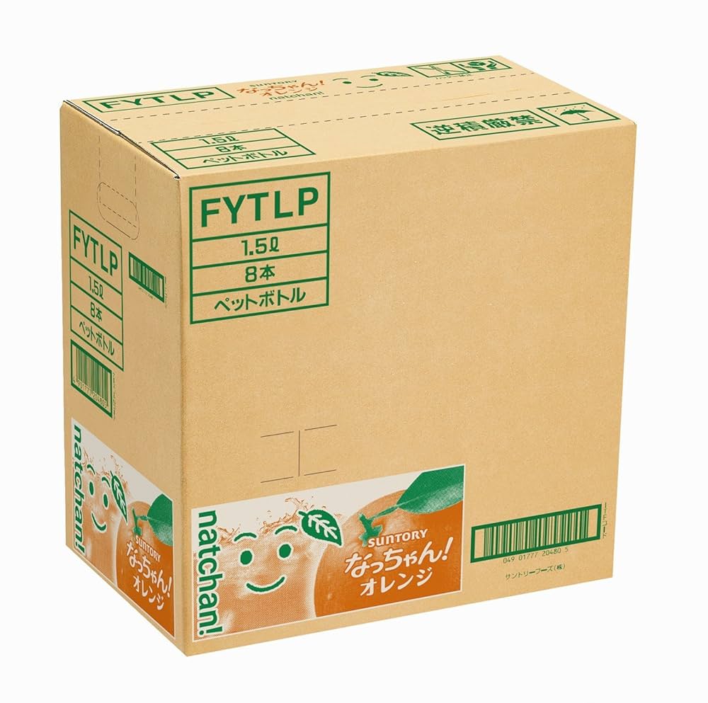 Amazon | サントリー なっちゃん オレンジ 1.5Lペットボトル×8本
